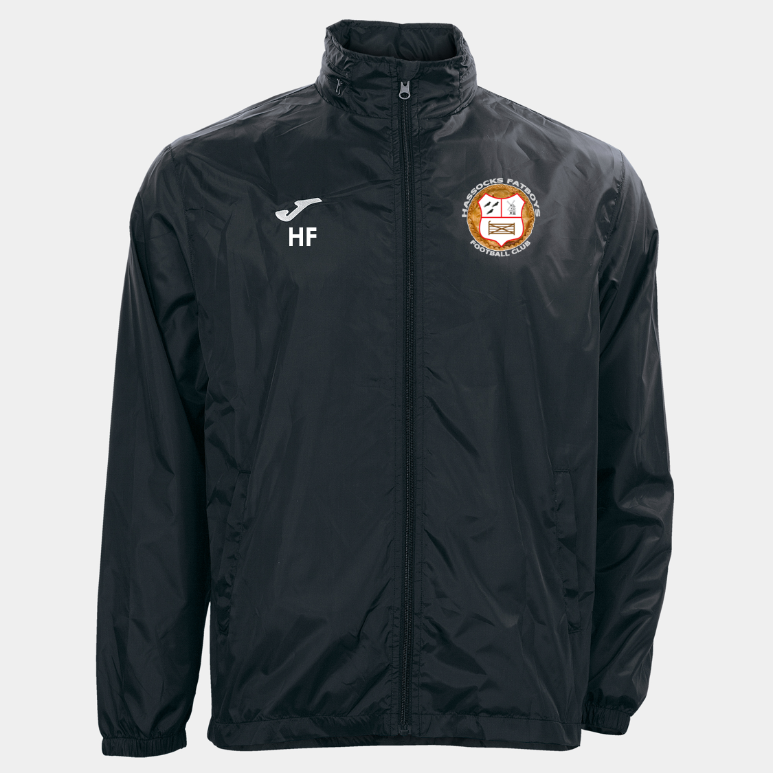 Hassocks Fatboys FC Shower Jacket Black (Rain)
