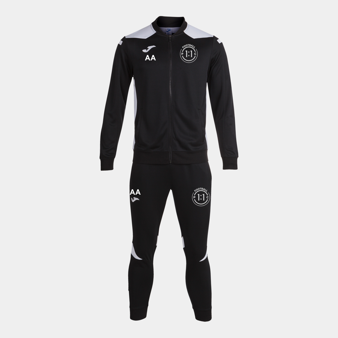 1:1 FFPC Tracksuit Adult Black (C7)