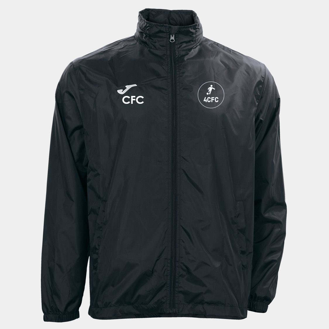 4CFC Academy Shower Jacket Black Adult (Rain)