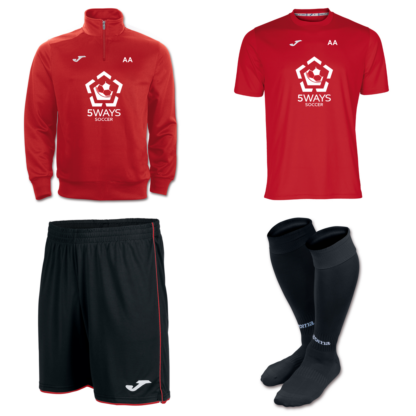 5 Ways Soccer Training Set Junior