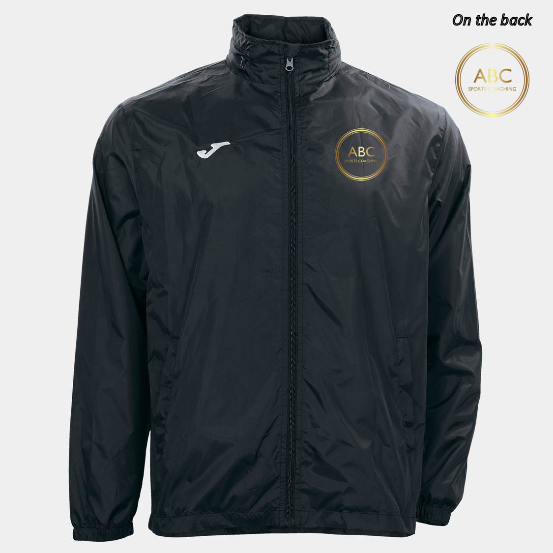 ABC Sports Coaching Shower Jacket Black Junior (Rain)