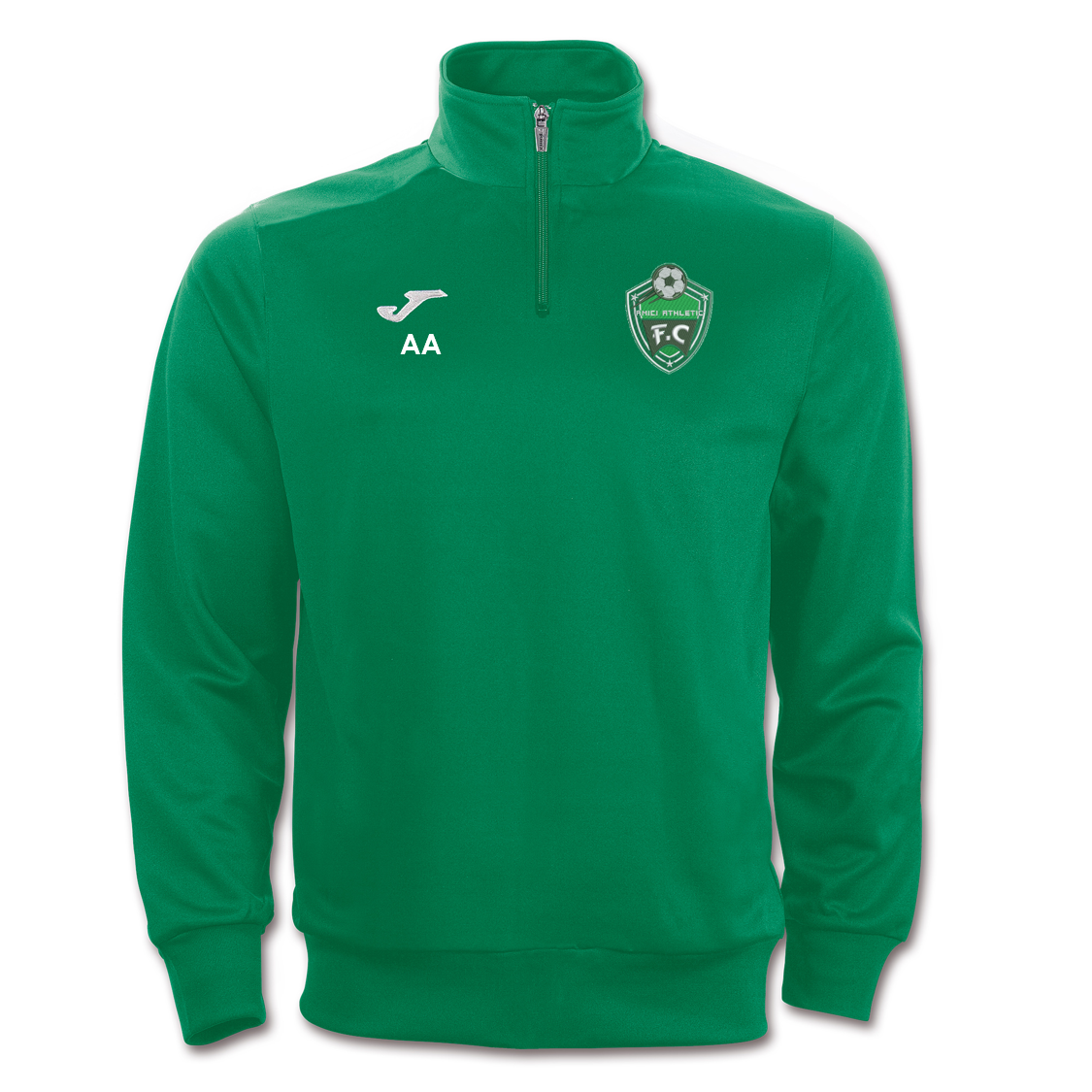 Amici Athletic 1/4 Zip Adult Green (Faraon)