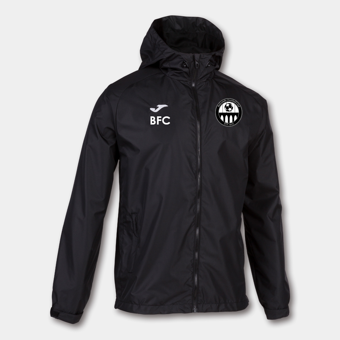 Balcombe FC Rain Jacket Black (Cervino)