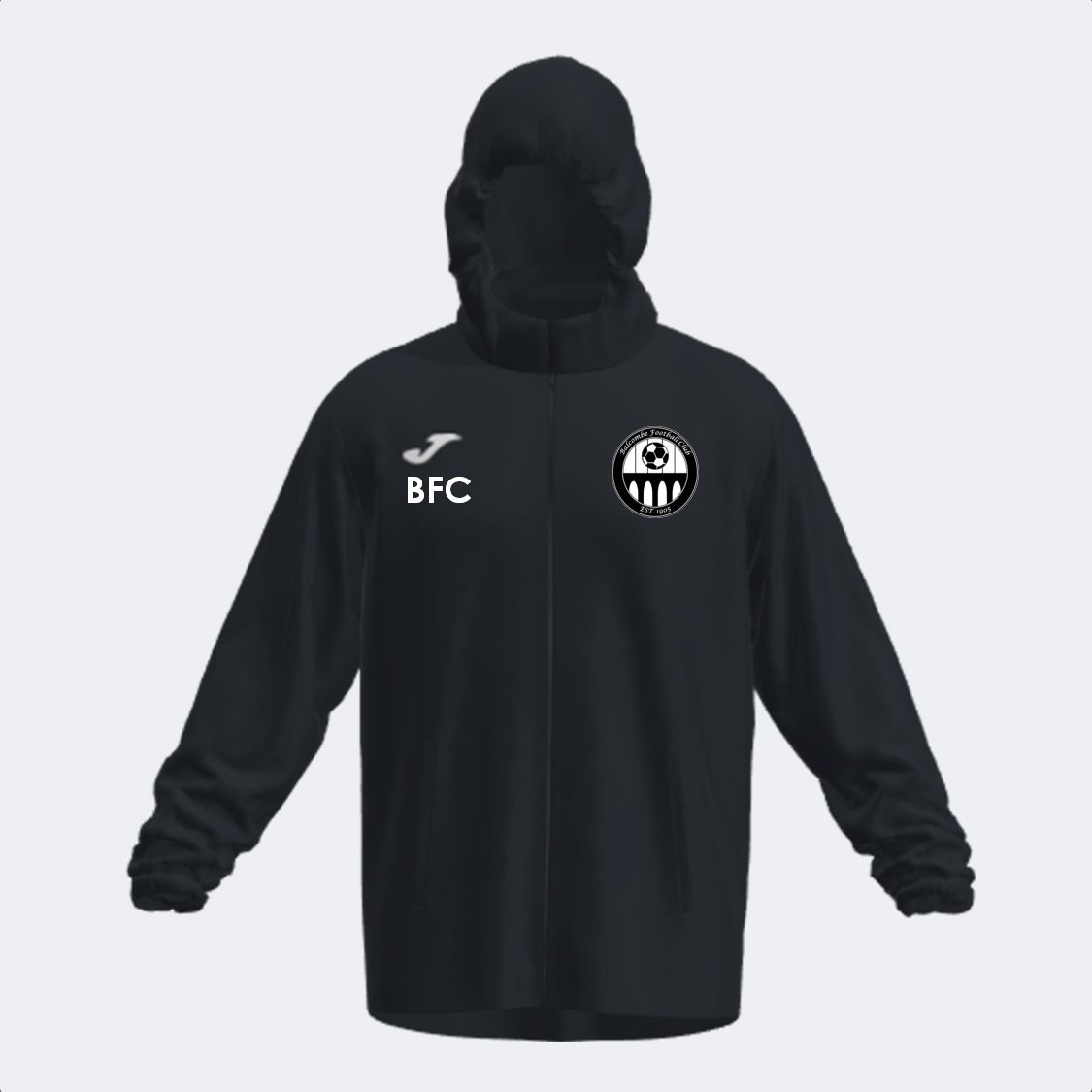 Balcombe FC Shower Jacket Black (Rain)