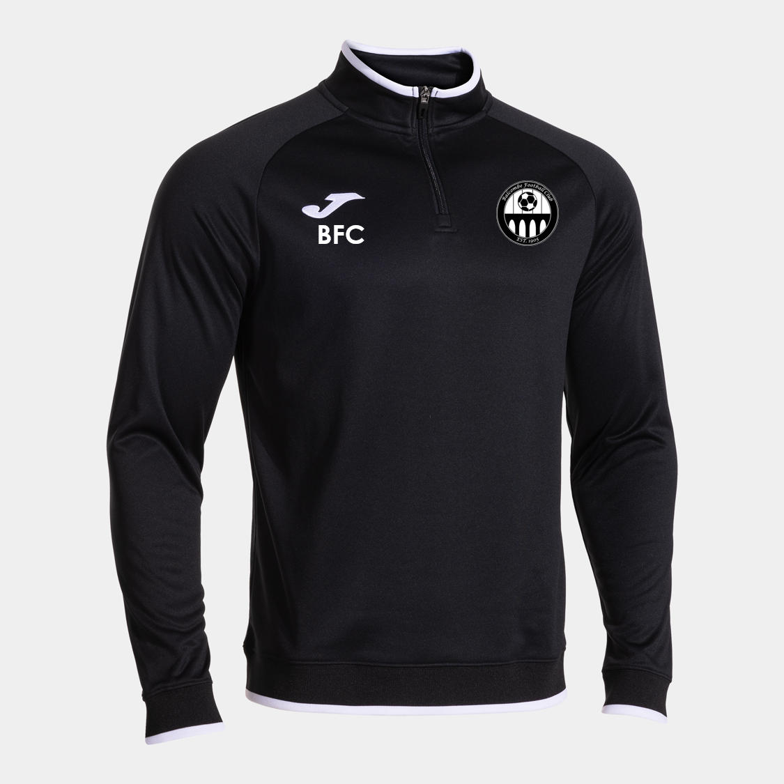 Balcombe FC 1/4 Zip Black/White (Premium)