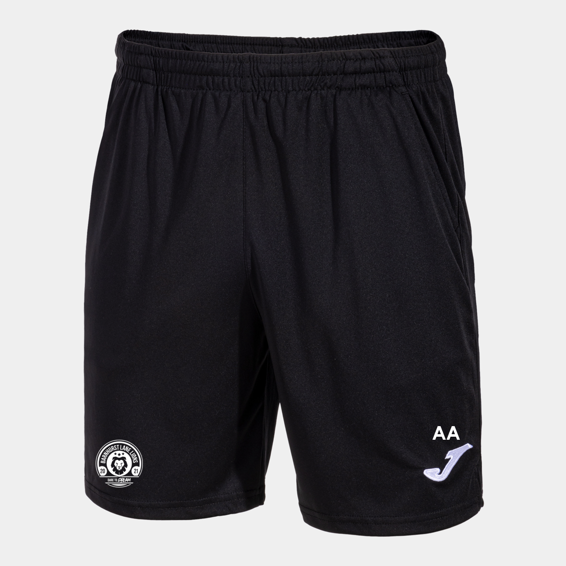 Barnhurst Lane Lions FC Coaches Pocket Shorts Adult Black (Drive)