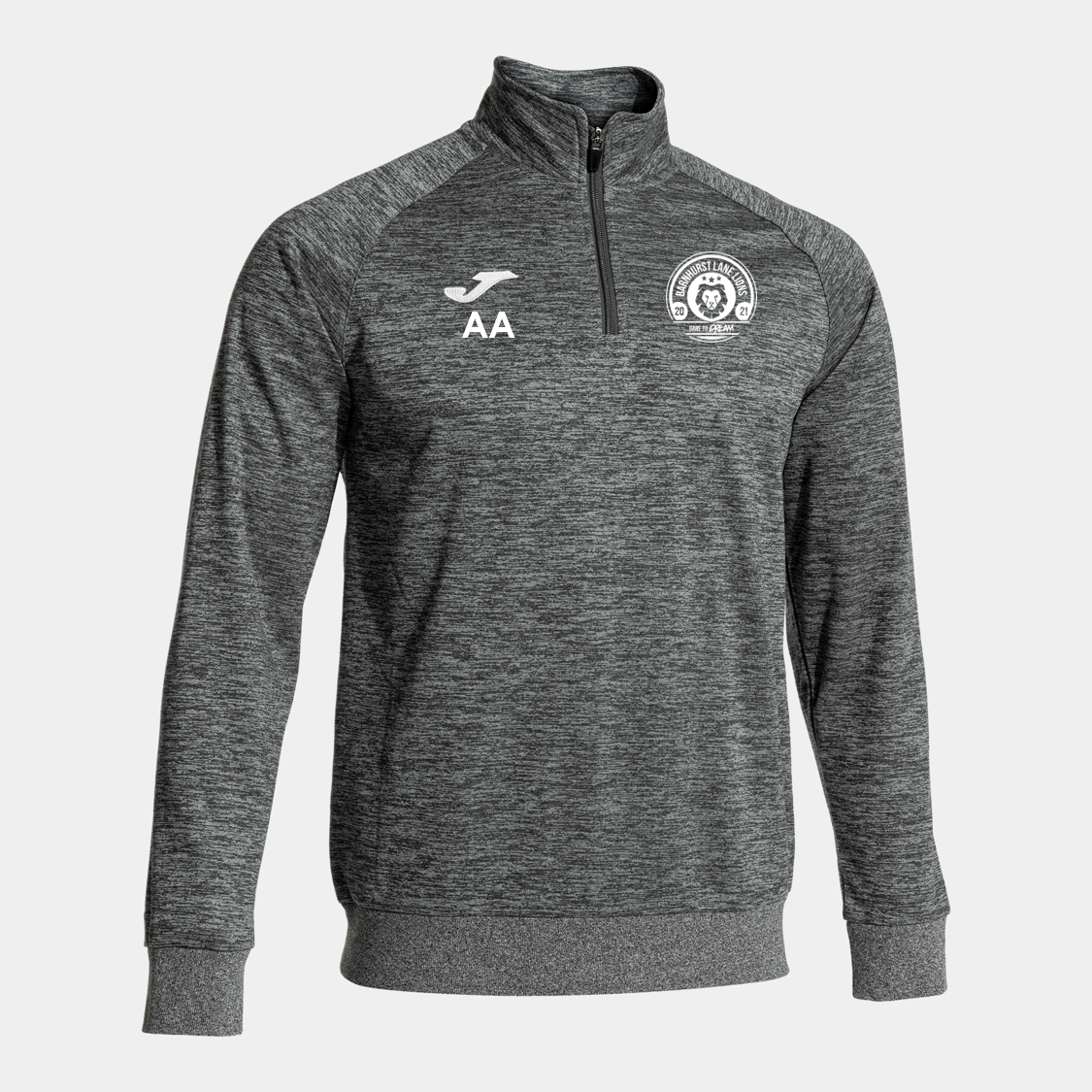 Barnhurst Lane Lions FC Training 1/4 Zip Adult Grey (Faraon)