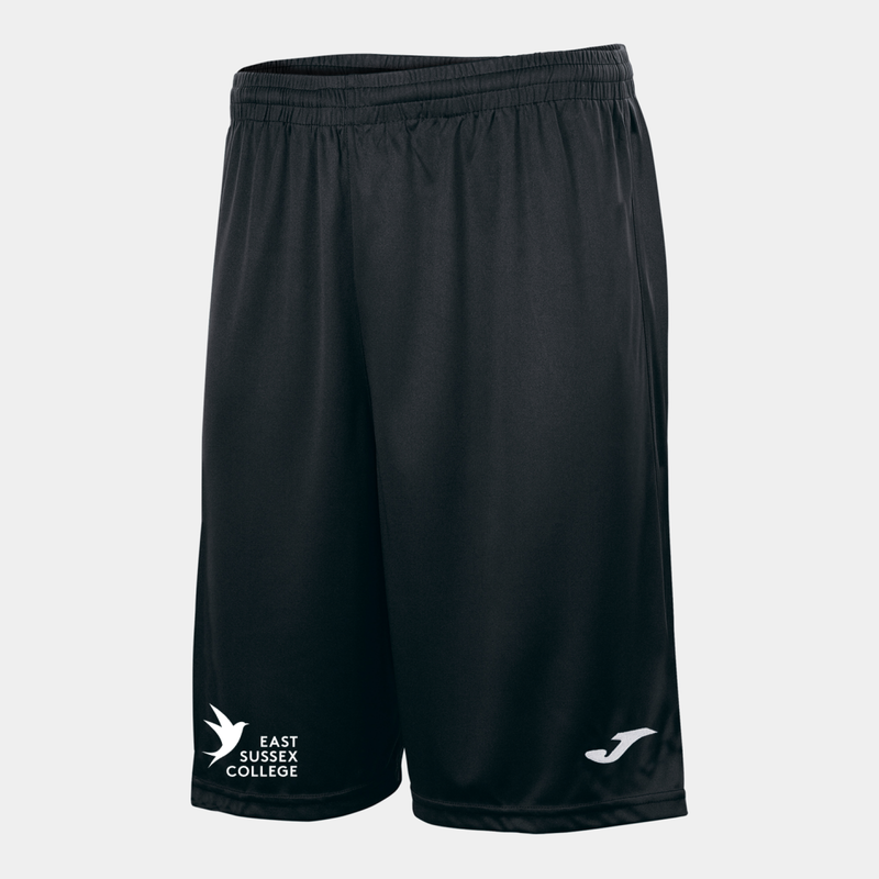 East Sussex College Lewes BASKETBALL Shorts Black (Nobel Long)