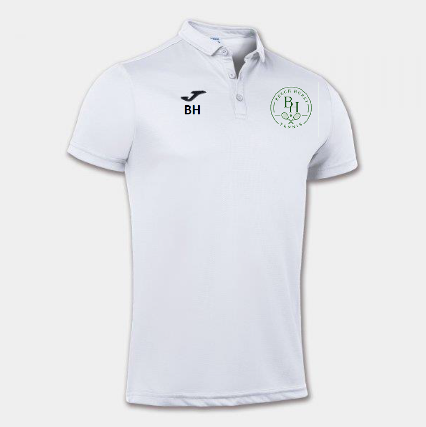 Beech Hurst Tennis Polo White Adult (Hobby)