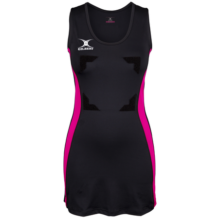 Gilbert Eclipse II Netball Dress Black Pink