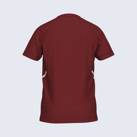 Errea Marvin Burgundy Tee Junior