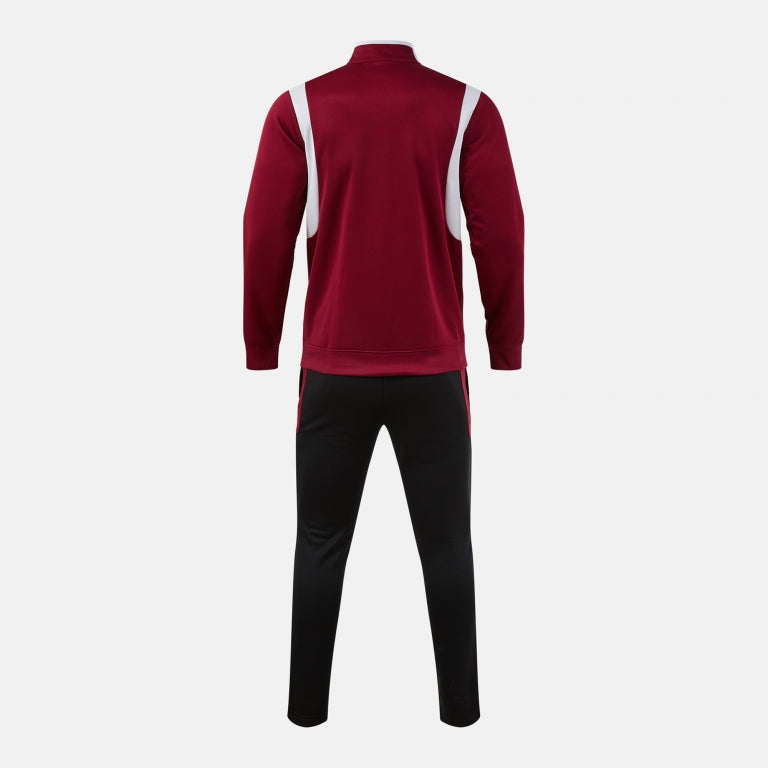 Joma Winner IV Tracksuit Burgundy Black Junior