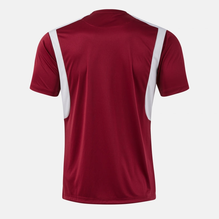 Joma Winner 4 Tee Burgundy Grey Junior