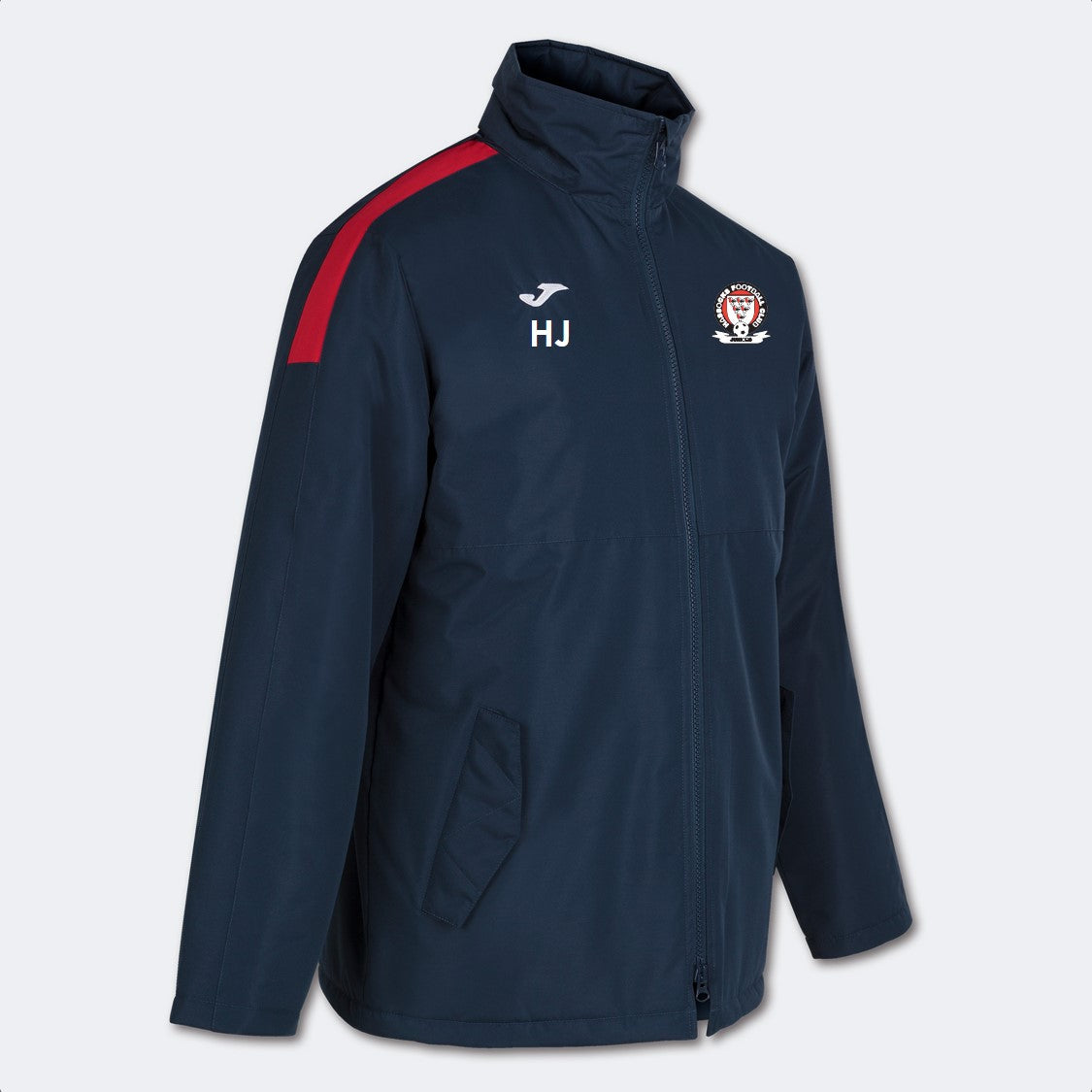 Hassocks Junior FC Coaches Winter Coat Navy/Red Adult (Trivor)