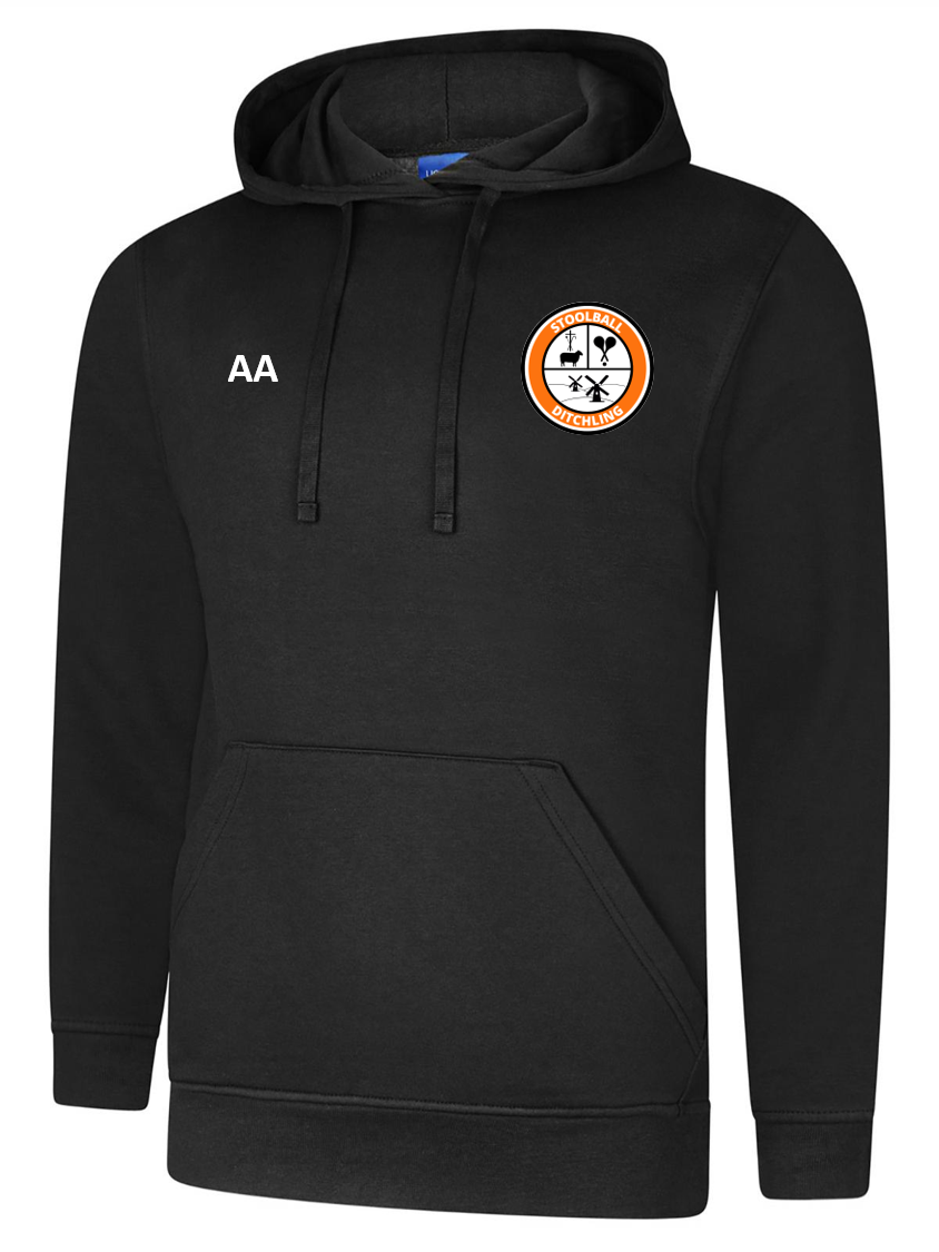 Ditchling Stoolball Hoodie Black (UC)