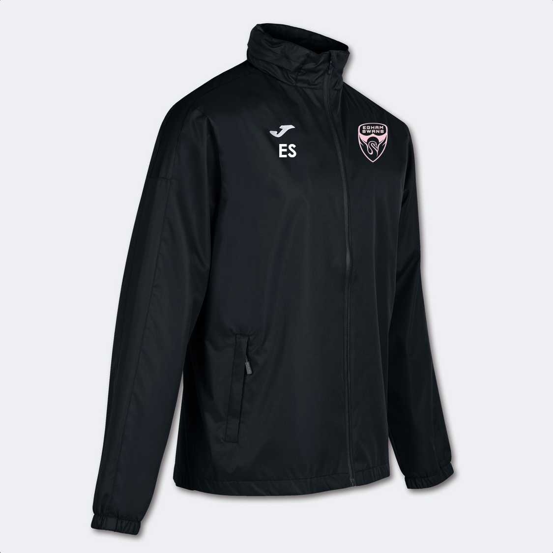 Egham Swans FC Rain Jacket Black Adults (Trivor)