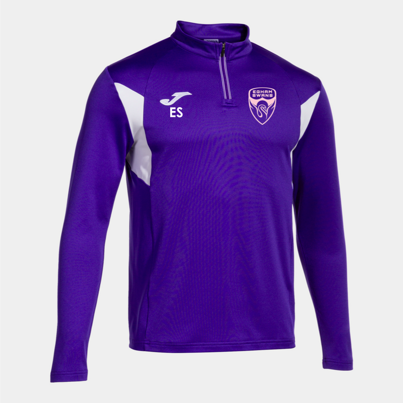 Egham Swans FC 1/4 Zip Purple Junior (Winner 3)