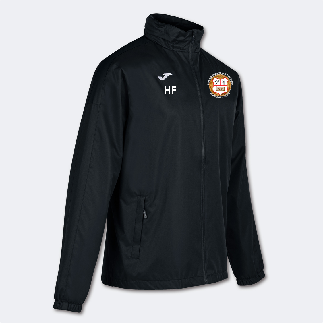 Hassocks Fatboys FC Rain Jacket Black (Trivor)
