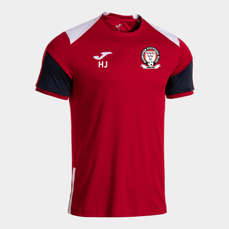 Hassocks Junior FC Tee Red/Navy/White Junior (Danubio 4)