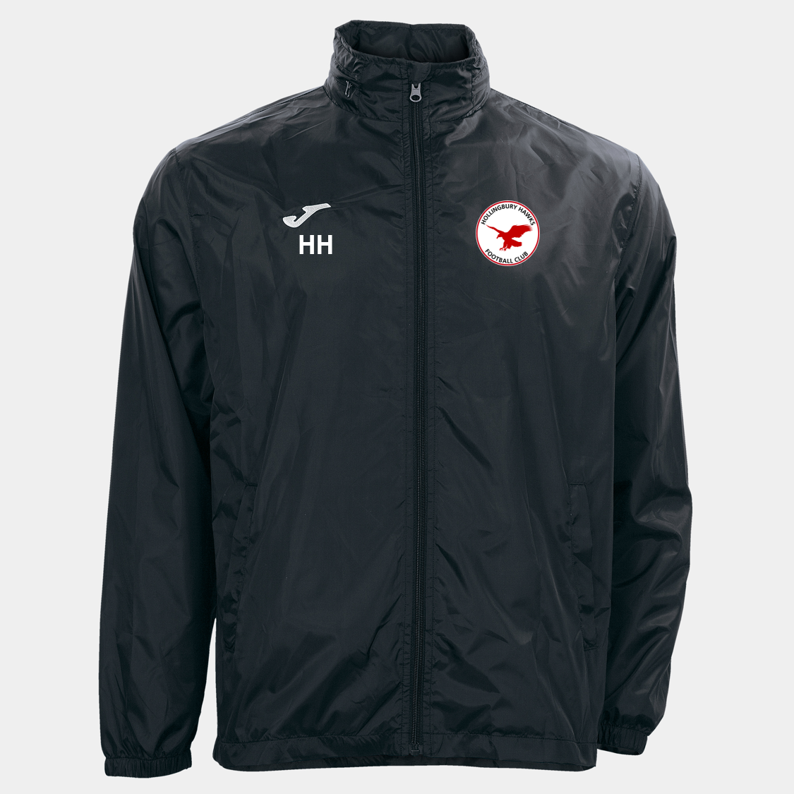 Hollingbury Hawks FC Shower Jacket Black Adult (Rain)