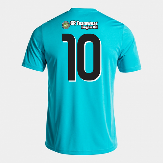 Hurstpierpoint Colts FC Away Match Shirt Junior Turq (Combi)