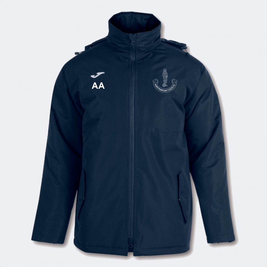 Hurstpierpoint Colts FC Winter Coat Navy Junior (Trivor)