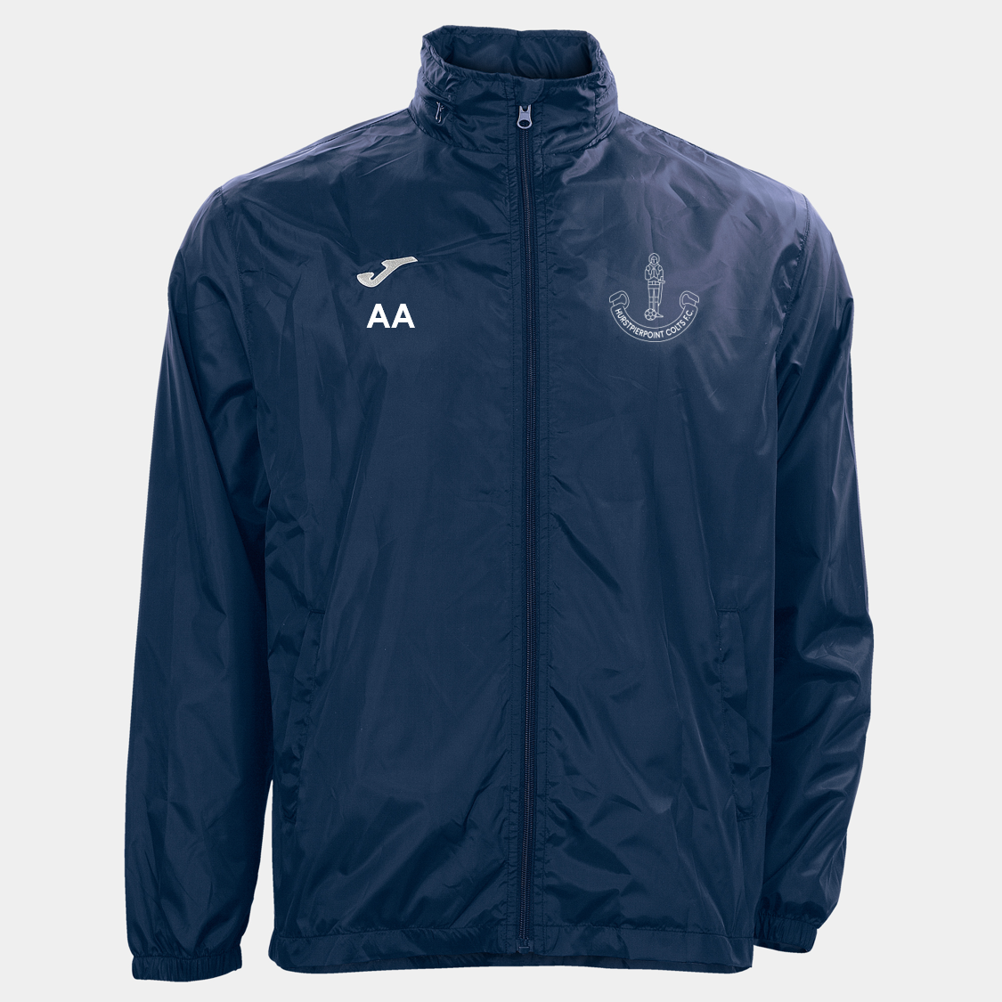 Hurstpierpoint Colts FC Training Shower Jacket Navy Junior (Rain)