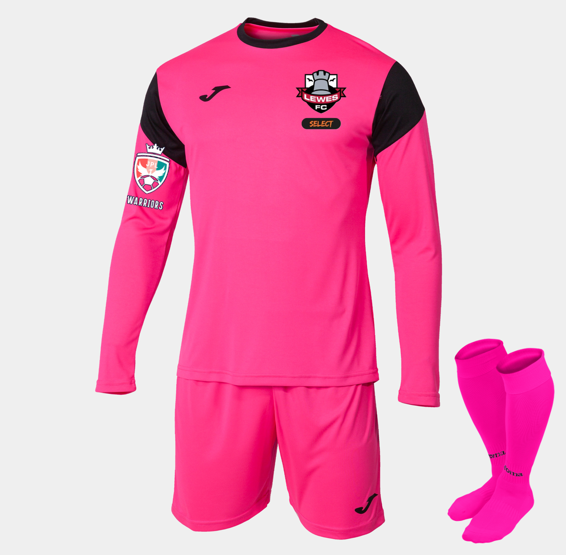 Lewes FC Select Goalkeeper Set Pink Junior (Phoenix)