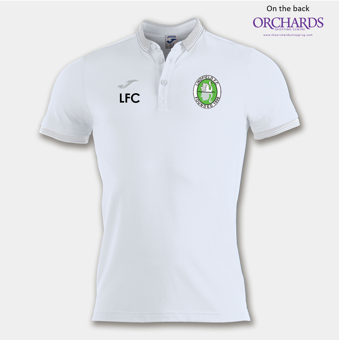 Lindfield FC Polo Shirt White Adult (Bali 2)