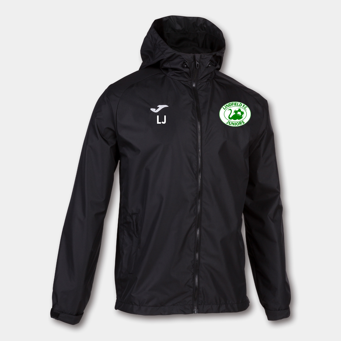 Lindfield Juniors FC Rain Jacket Black Junior (Cervino)