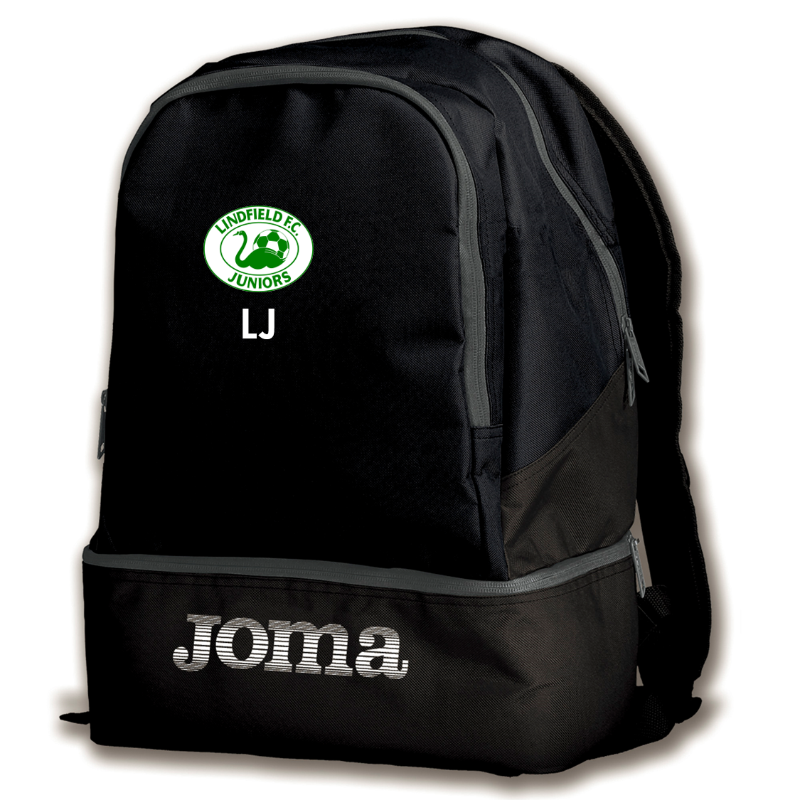 Lindfield Juniors FC Backpack Black (Estadio)