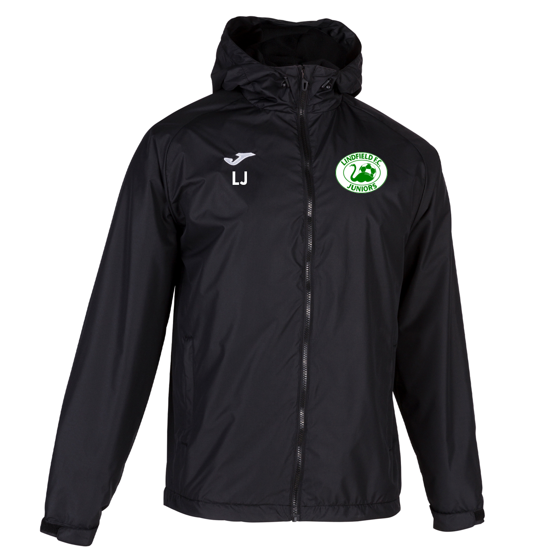 Lindfield Juniors FC Rain Jacket Black Adult (Cervino)
