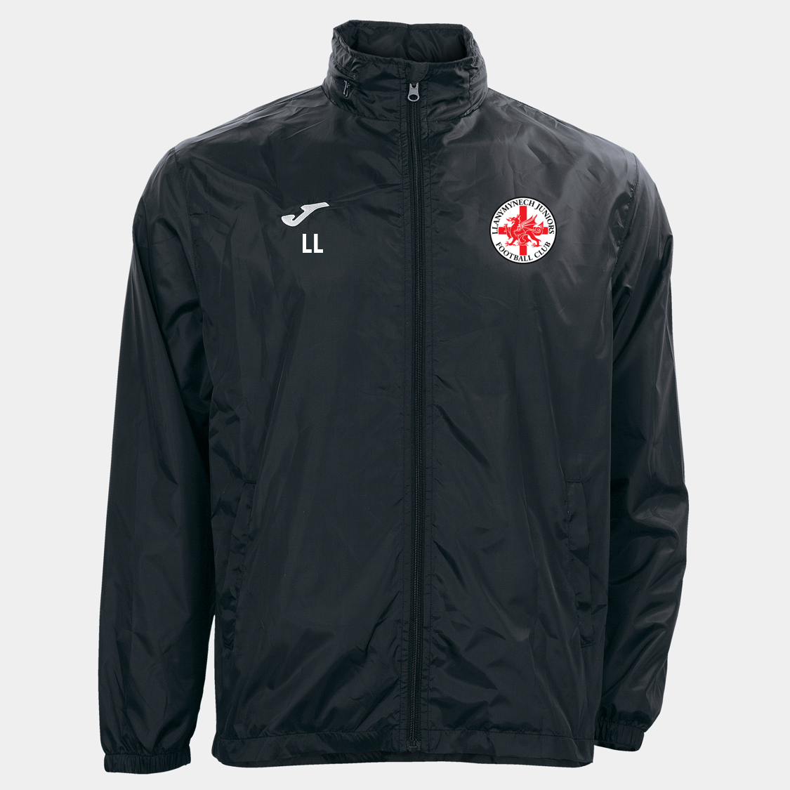 Llanymynech Juniors Shower Jacket Black Junior (Rain)