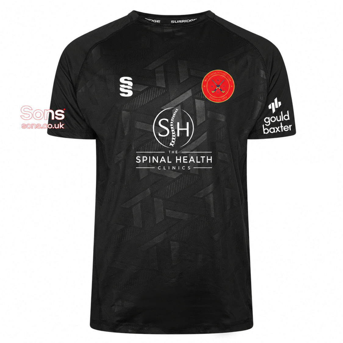 Mid Sussex Hockey GK Smock Black Mens (Impact)