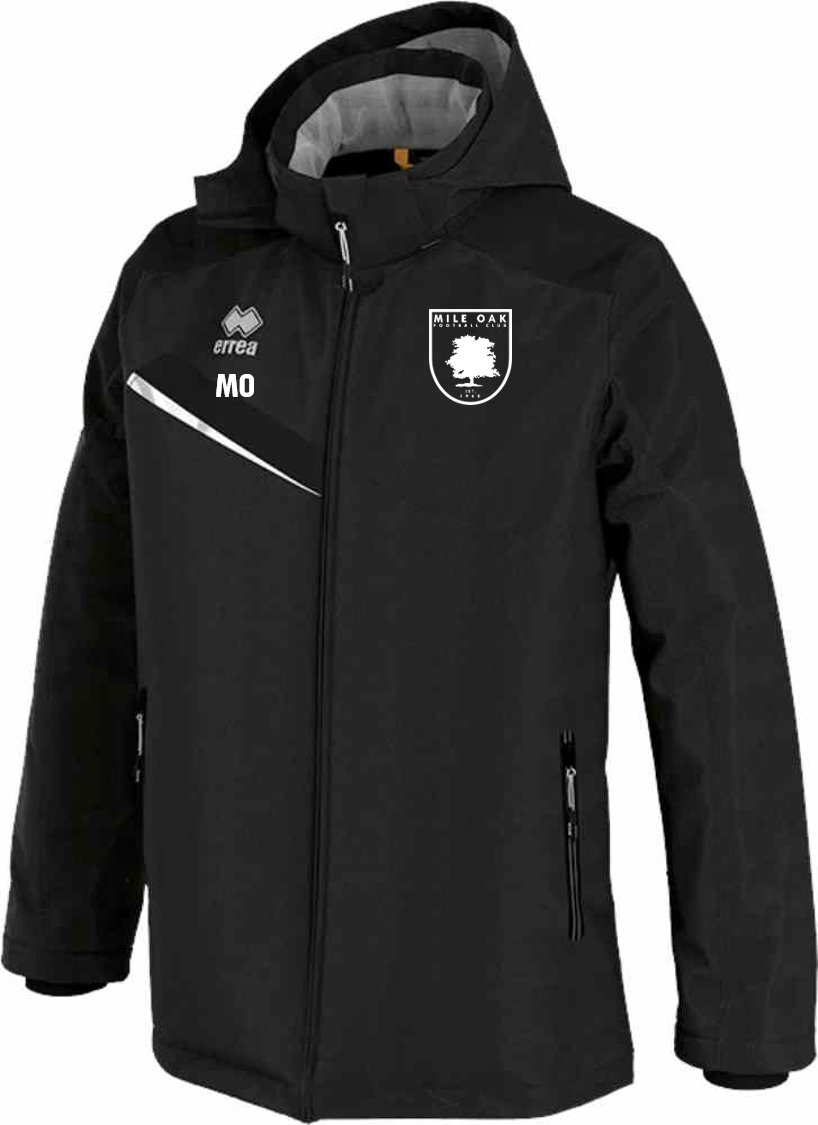 CLEARANCE Mile Oak FC Coat Adult Black (Iceland 3.0)