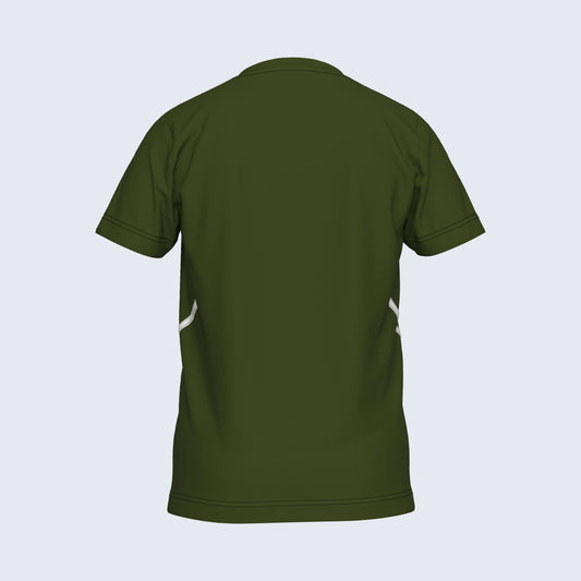 Errea Marvin Military Green Tee Junior