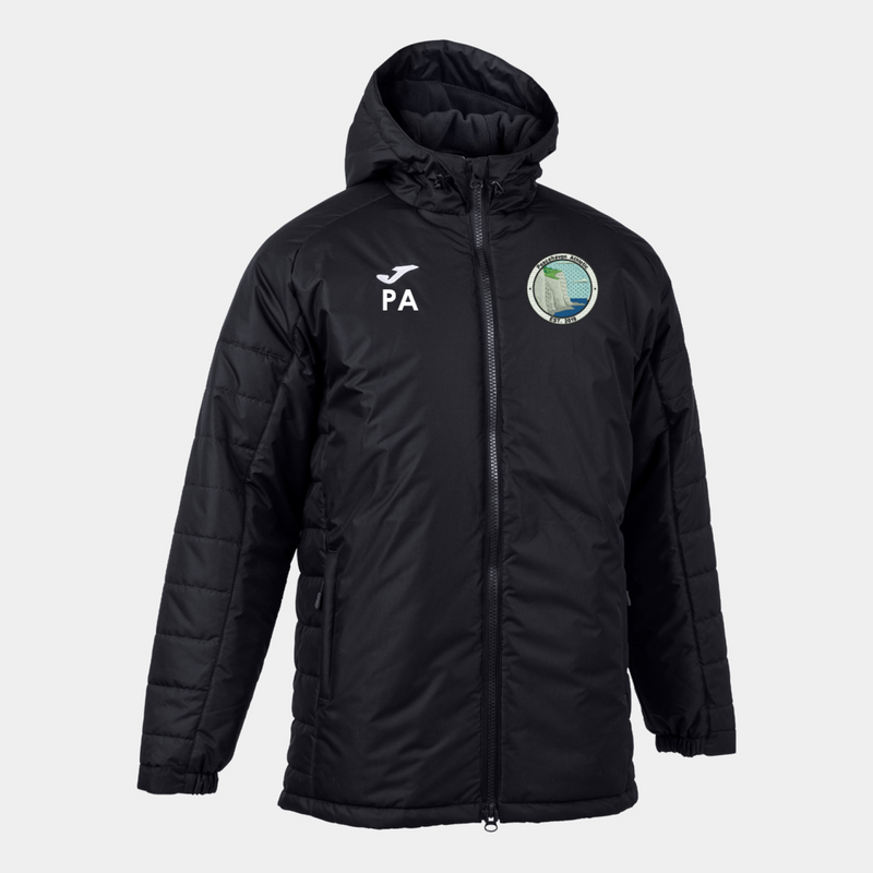 Peacehaven Athletic FC Winter Coat Black (Cervino)