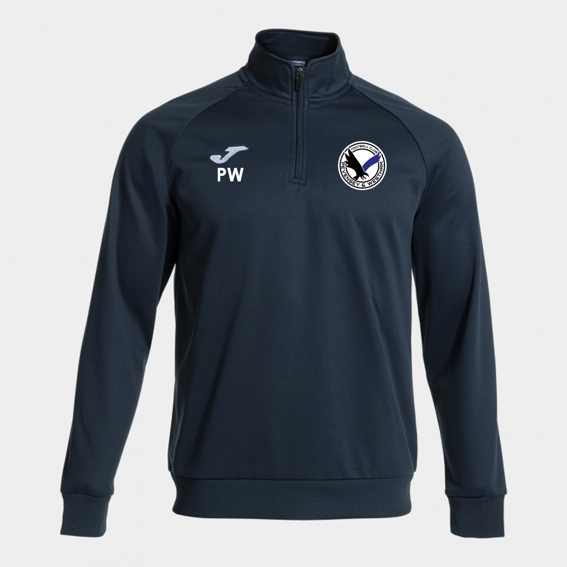 Pevensey & Westham FC 1/4 Zip Navy Adult (Faraon)