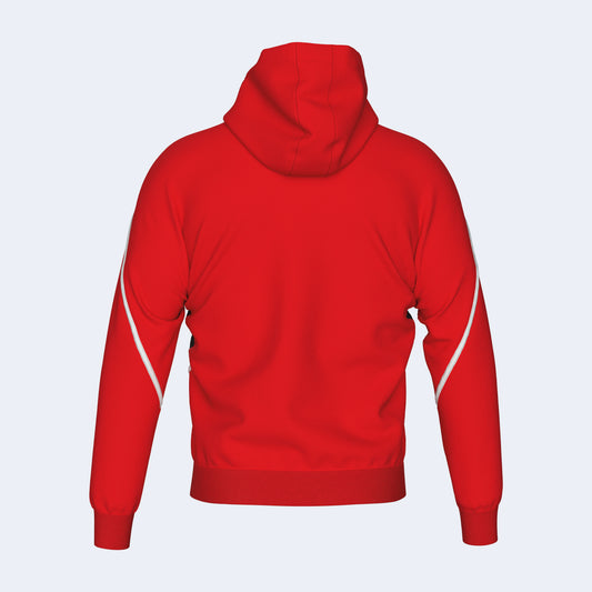 Errea Clancy Zip Hoodie Red Junior