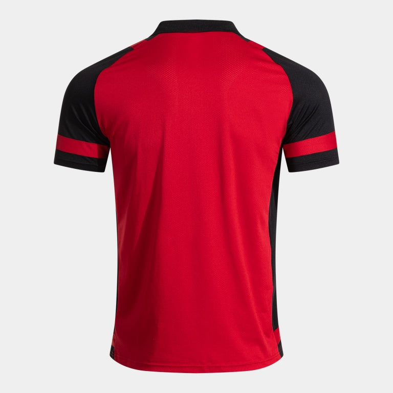 Joma Lider Polo Red Black Junior