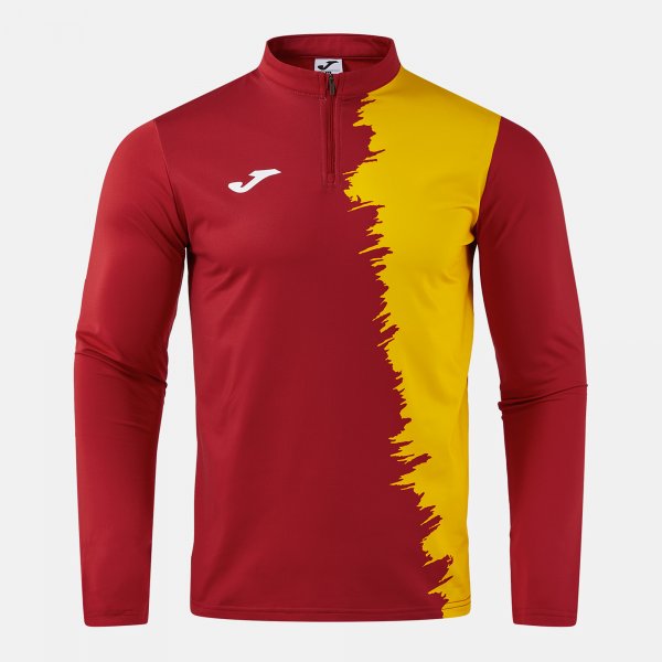 Joma Picasho City 1/4 Zips Red Yellow Junior
