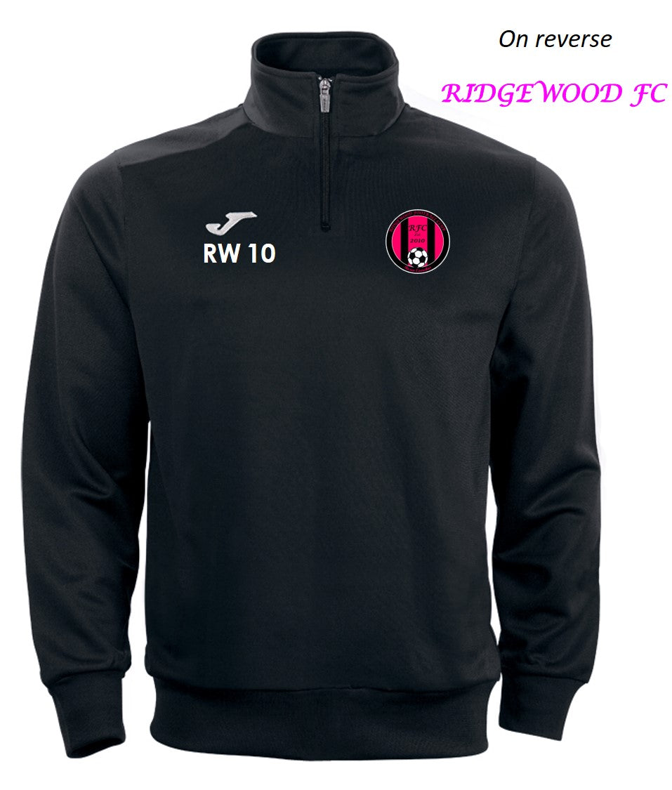 Ridgewood FC 1/4 Zip Black (Faraon)