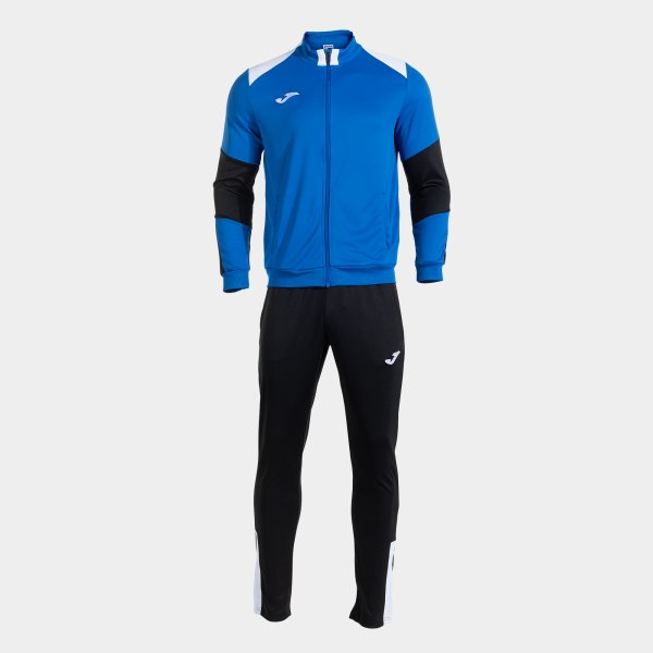 Joma Danubio VI Tracksuit Royal Blue Black White Junior