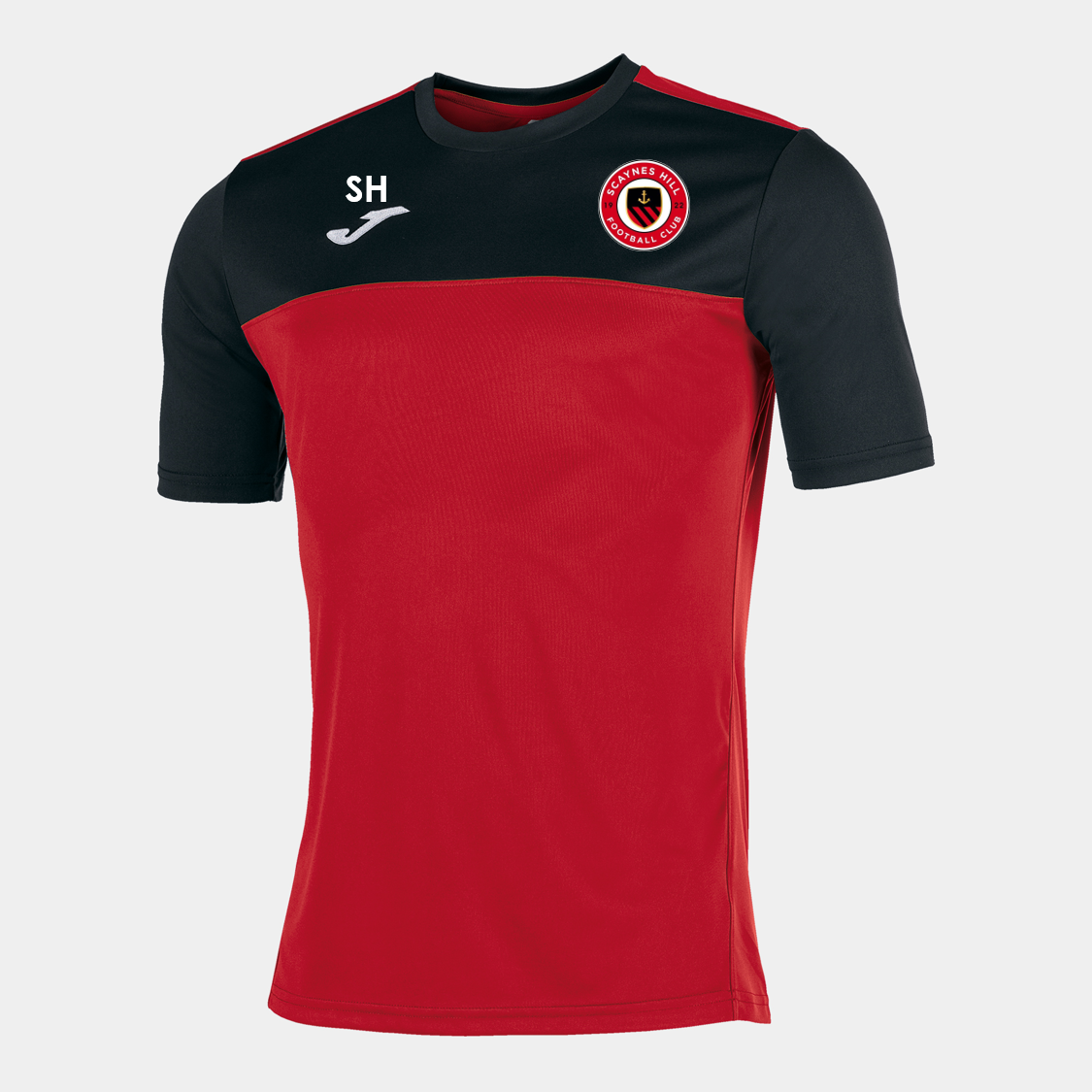 Scaynes Hill FC Tee Red/Black Adult (Winner)