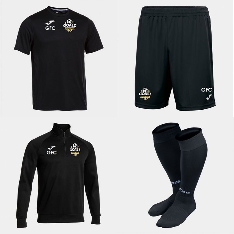 Goalz Training Set Black Adults