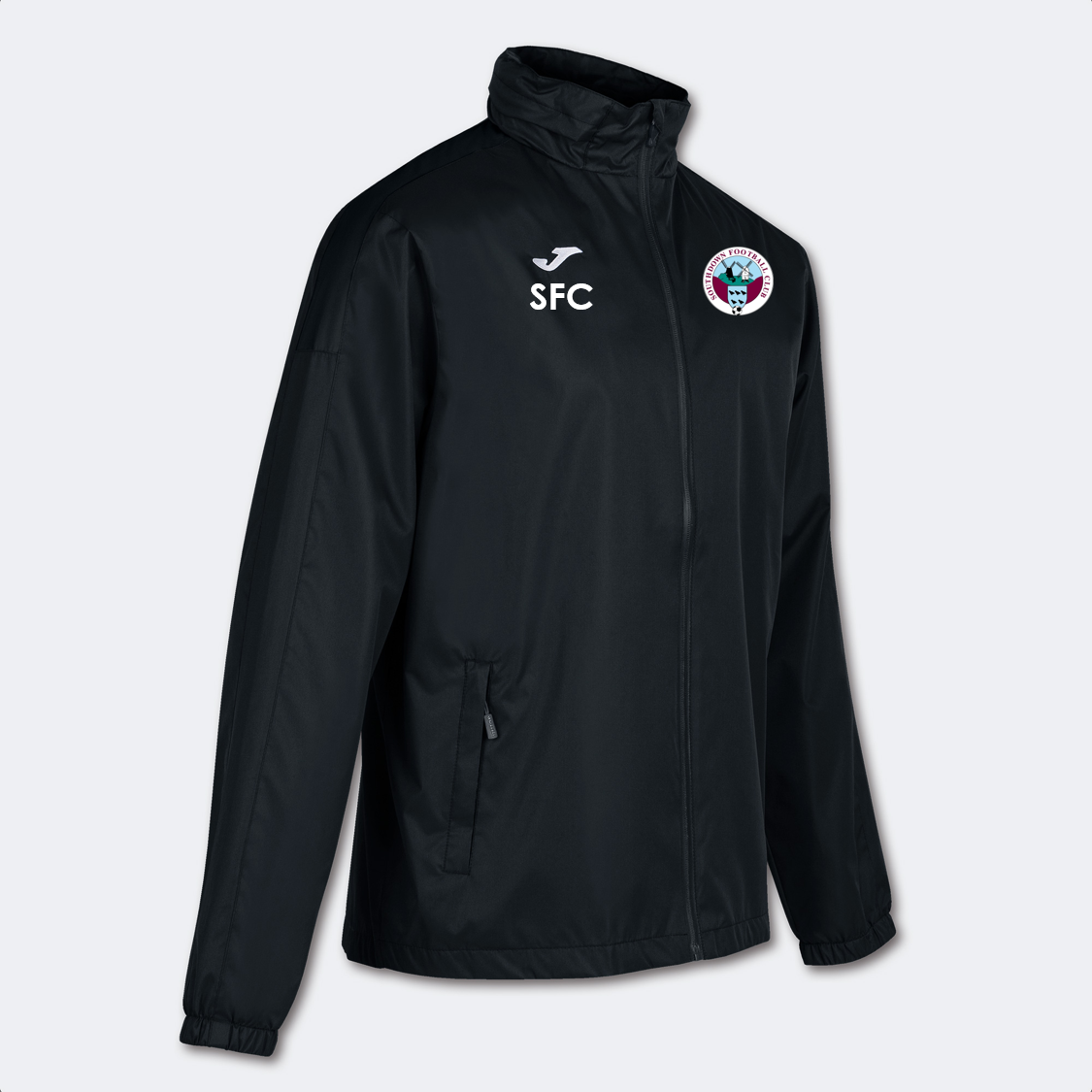 Southdown FC Rain Jacket Black Junior (Trivor)