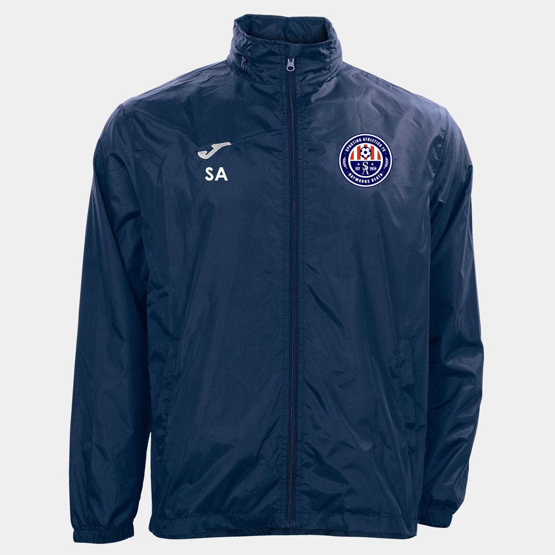 Sporting Athletico Shower Jacket Navy (Rain)