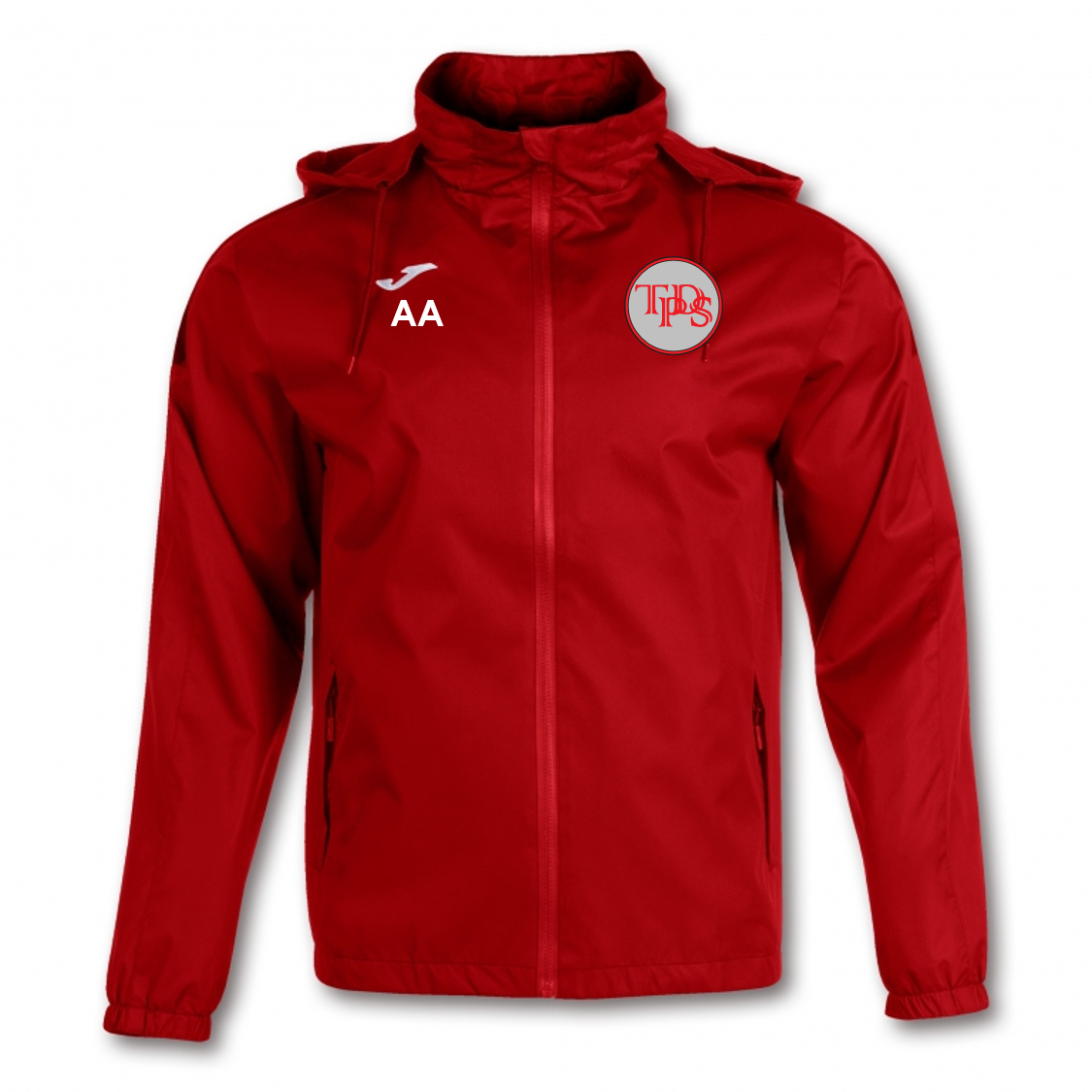 The Drive Prep School Rain Jacket Red Junior (Trivor)