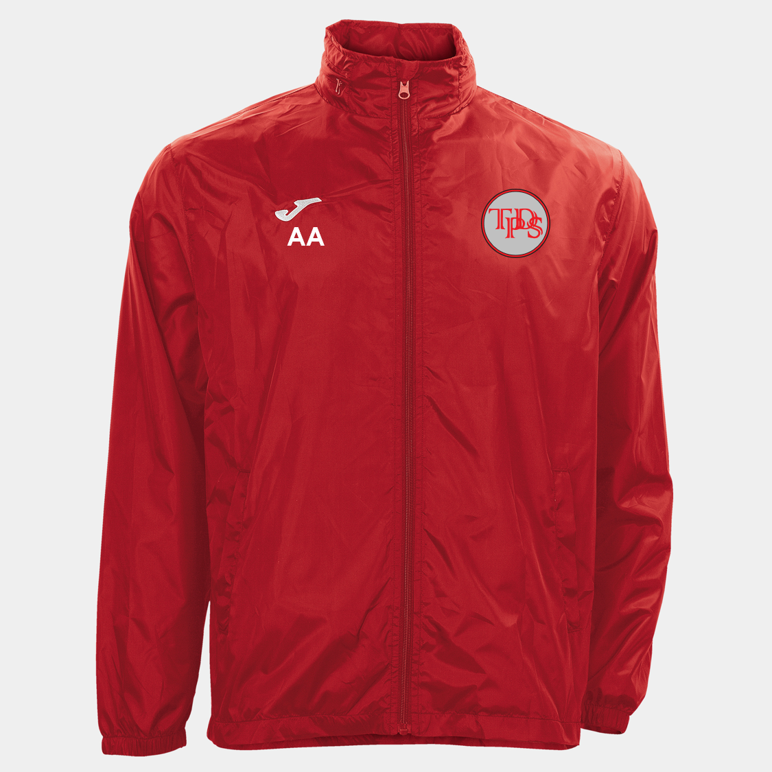 The Drive Prep School Shower Jacket Red Junior (Rain)