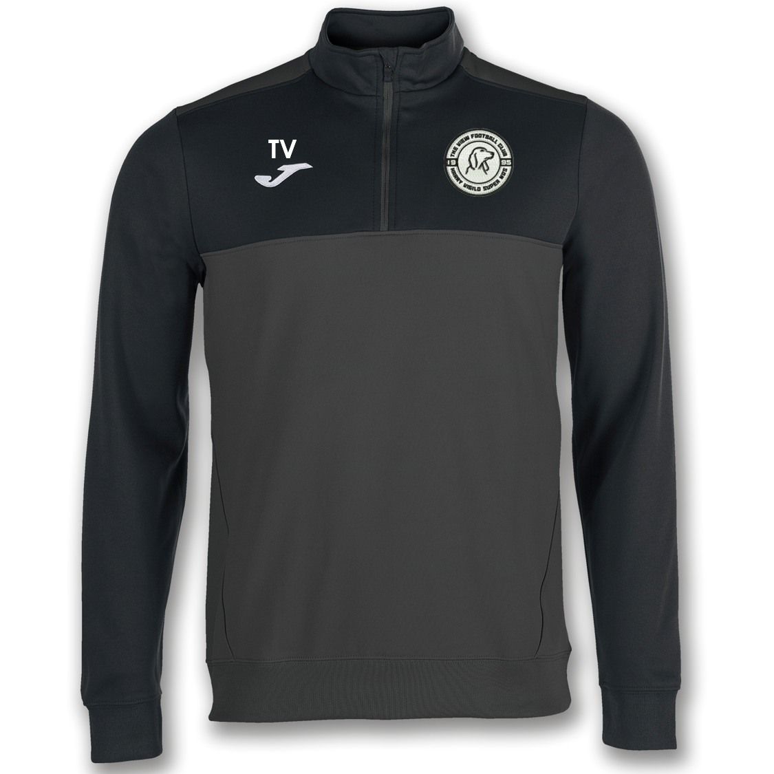 The View FC 1/4 Zip Black/Grey (Winner)